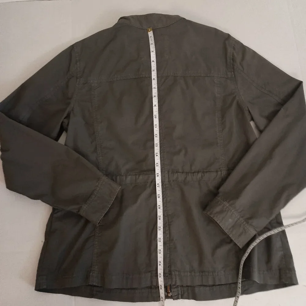 L.L. Bean Olive Green Utility Jacket Item ID 505030 Women’s M - Picture 13 of 16